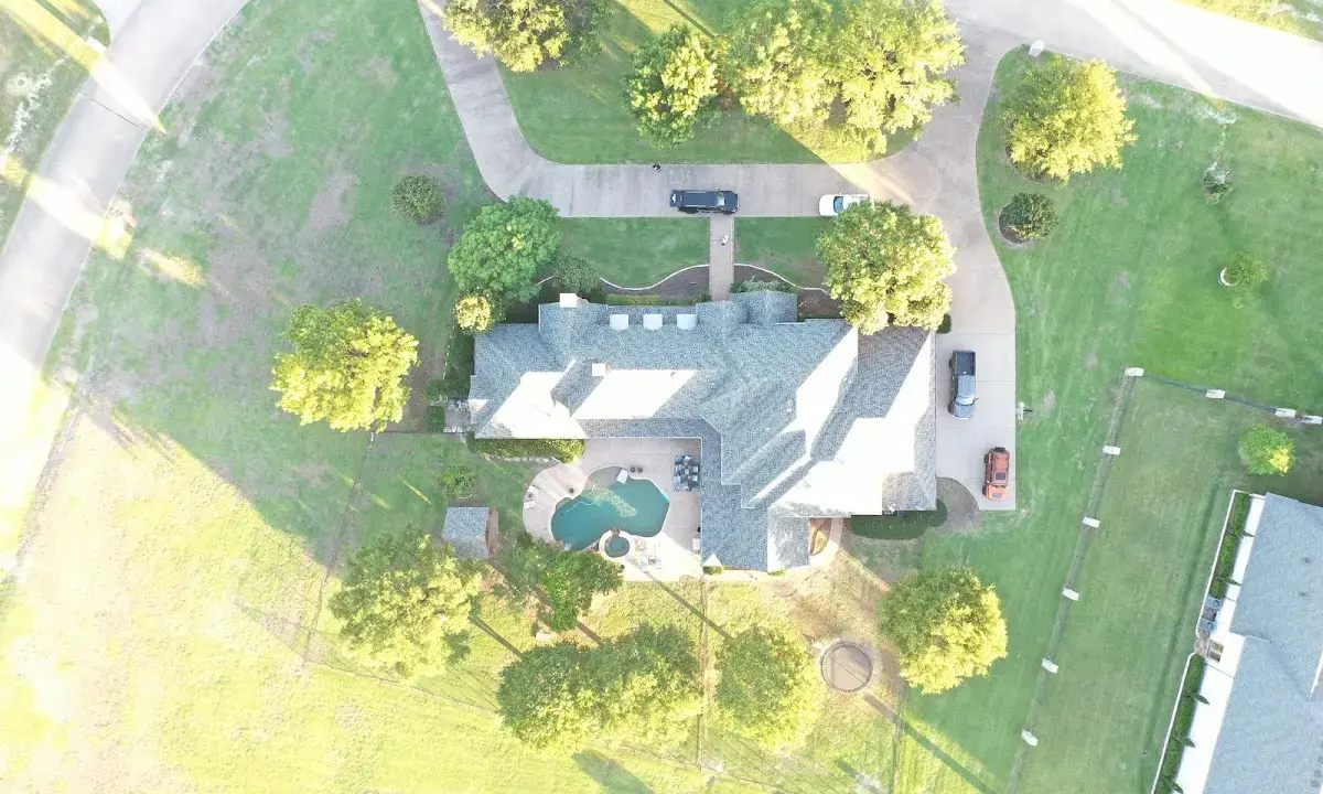 New shingle roof installation on a home in Blendon